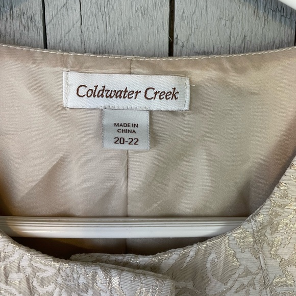 Coldwater Creek Short Sleeve Jacket size 20/22 - Picture 3 of 6